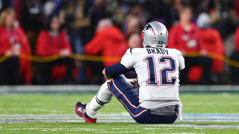 Patriots quarterback Tom Brady