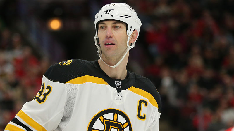 Boston Bruins defenseman Zdeno Chara
