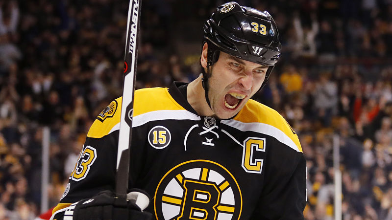 Boston Bruins defenseman Zdeno Chara