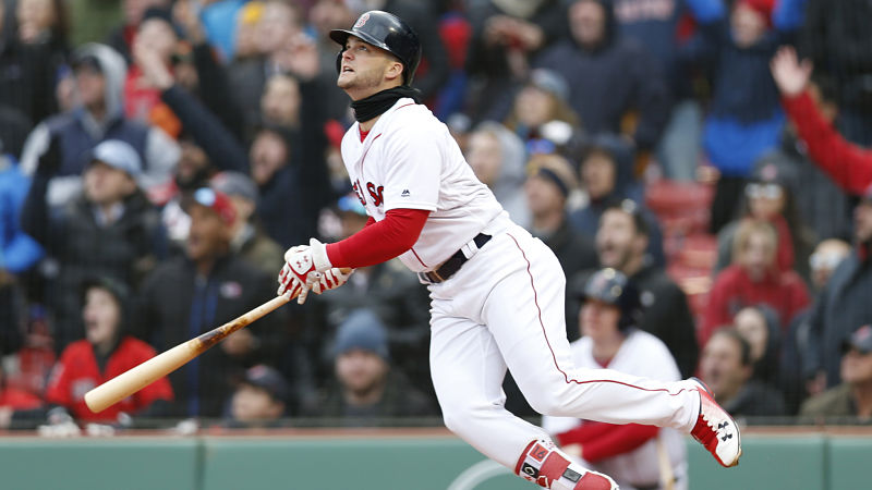 Boston Red Sox outfielder Andrew Benintendi