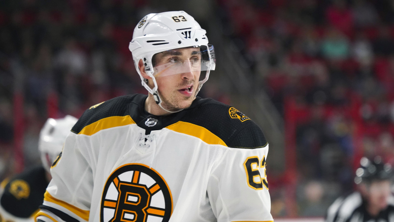 Boston Bruins forward Brad Marchand