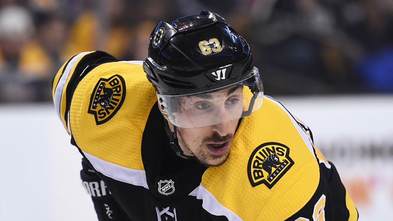 Boston Bruins forward Brad Marchand