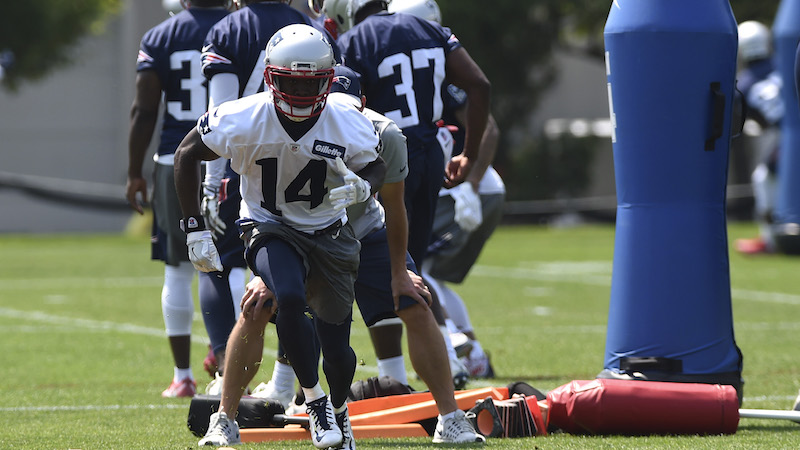Patriots wide receiver Brandin Cooks