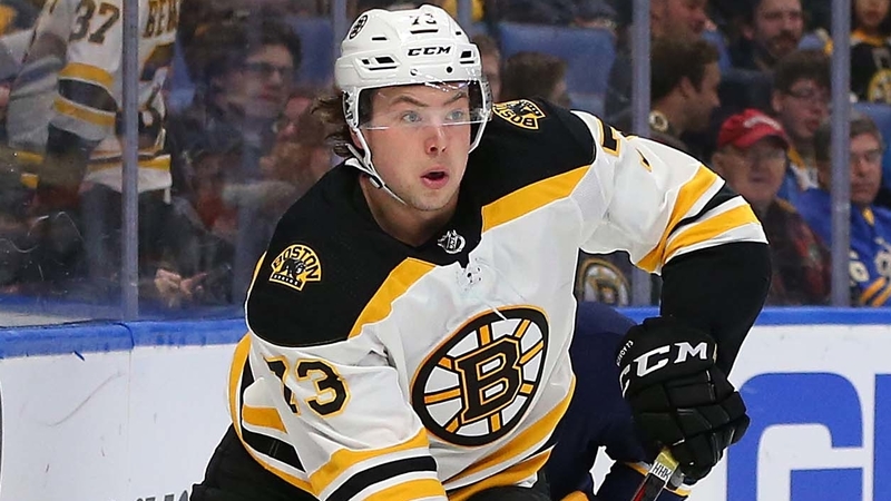 Bruins defenseman Charlie McAvoy
