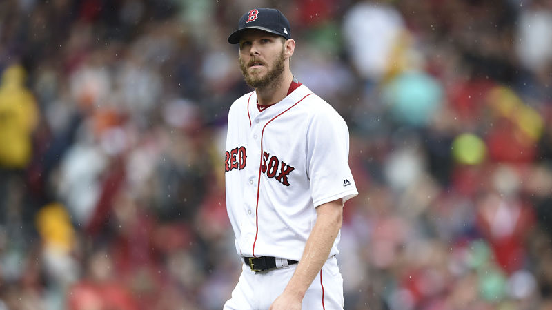 Boston Red Sox pitcher Chris Sale