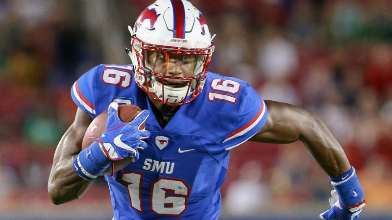 Southern Methodist Mustangs wide receiver Courtland Sutton