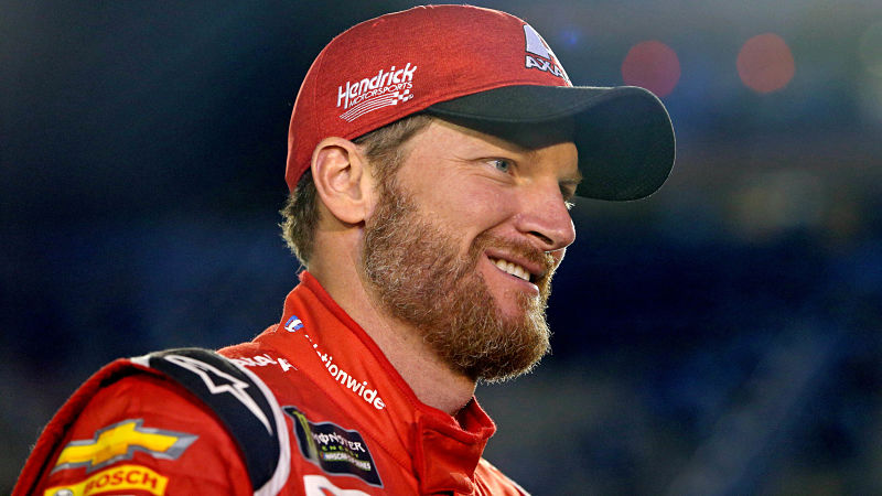 Former NASCAR driver Dale Earnhardt Jr.