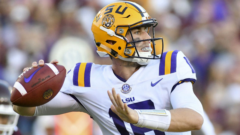 Tigers quarterback Danny Etling