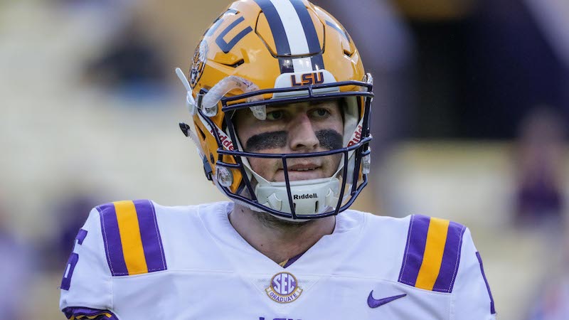 Patriots quarterback Danny Etling