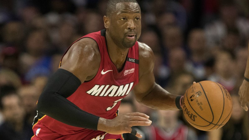 Miami Heat guard Dwyane Wade