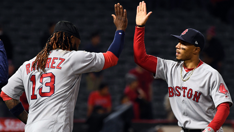 Hanley Ramirez and Mookie Betts