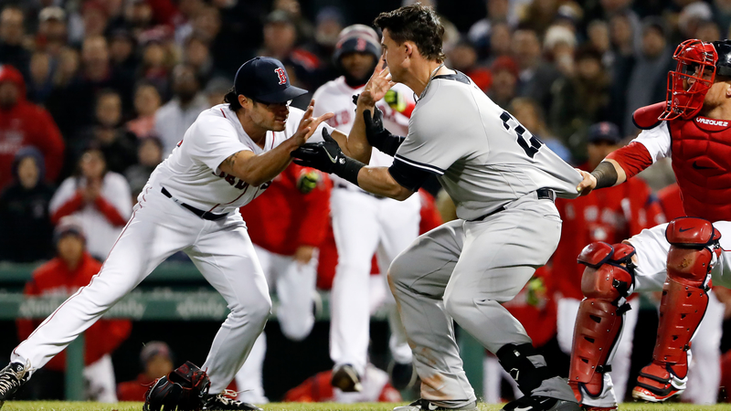 Joe Kelly fights Tyler Austin