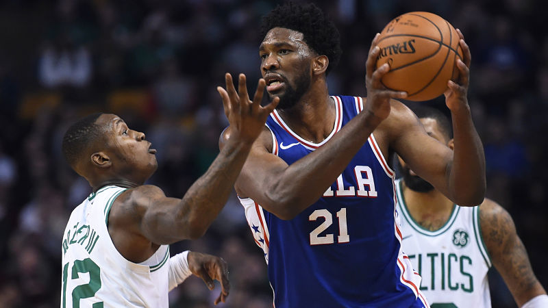 Philadelphia 76ers forward Joel Embiid