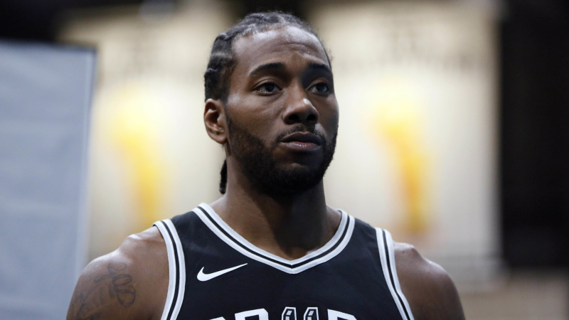 San Antonio Spurs forward Kawhi Leonard