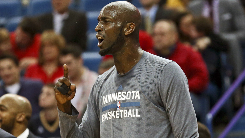 Timberwolves forward Kevin Garnett