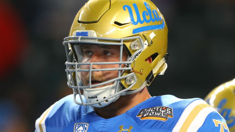 UCLA Bruins offensive lineman Kolton Miller