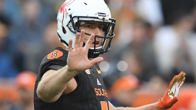 Richmond quarterback Kyle Lauletta