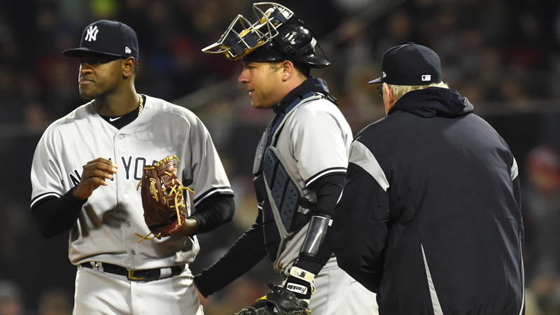 Yankees pitcher Luis Severino