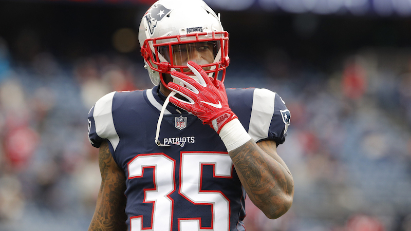 Patriots running back Mike Gillislee