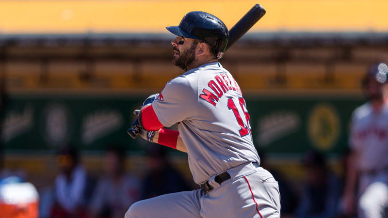 Boston Red Sox first baseman Mitch Moreland