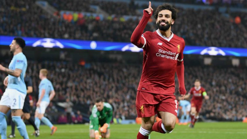 Liverpool forward Mohamed Salah
