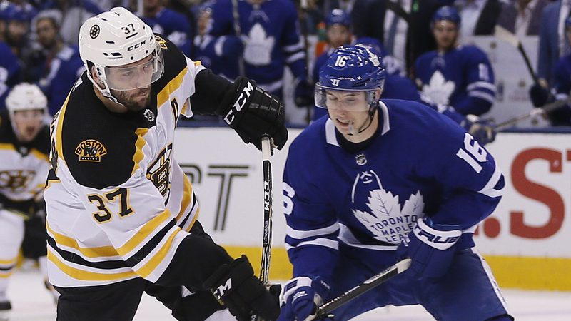 Bruins vs Leafs