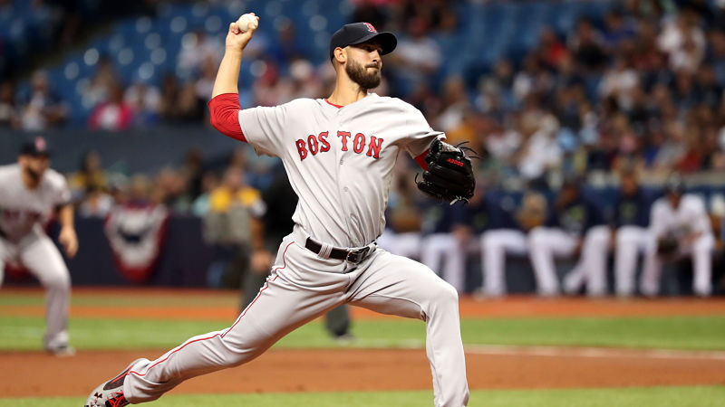 Boston Red Sox pitcher Rick Porcello