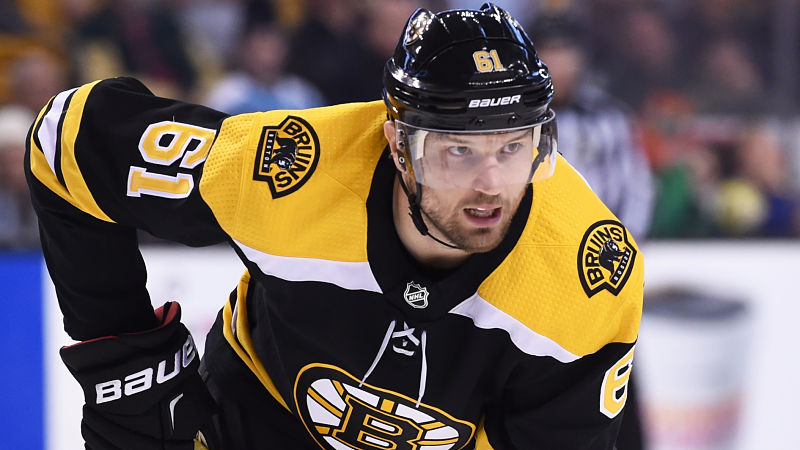 Boston Bruins forward Rick Nash
