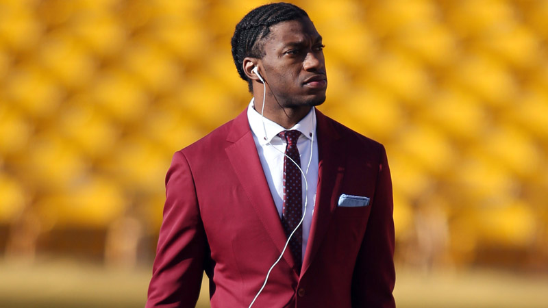 Browns quarterback Robert Griffin III