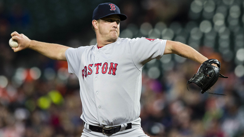 Boston Red Sox Starting Pitcher Steven Wright