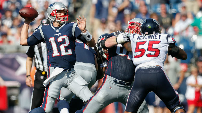 New England Patriots quarterback Tom Brady