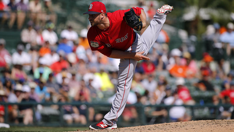 Boston Red Sox reliever Tyler Thornburg