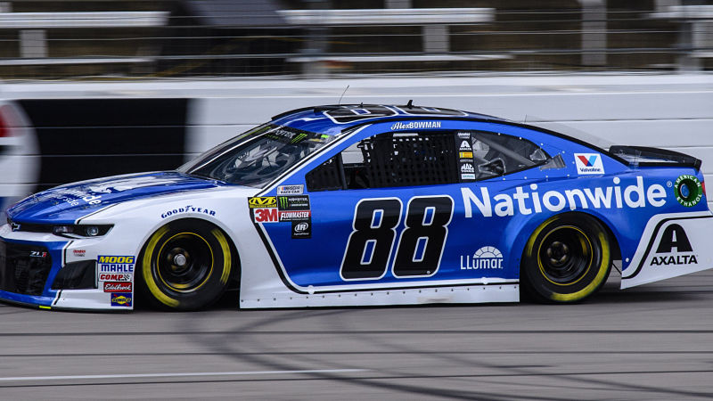 NASCAR driver Alex Bowman