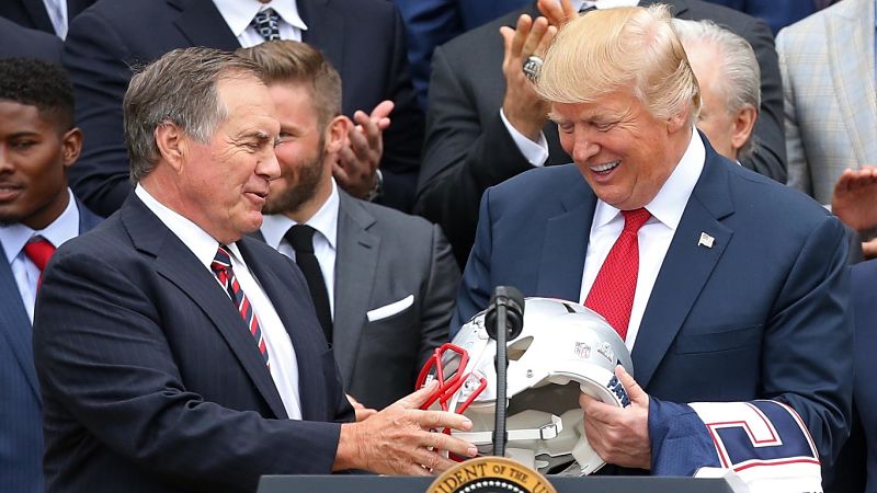 Bill Belichick, Donald Trump