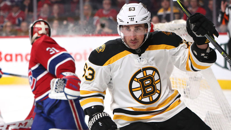 Boston Bruins forward Brad Marchand