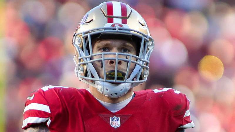 San Francisco 49ers defensive end https://twitter.com/jeffphowe/status/1001293641107869696