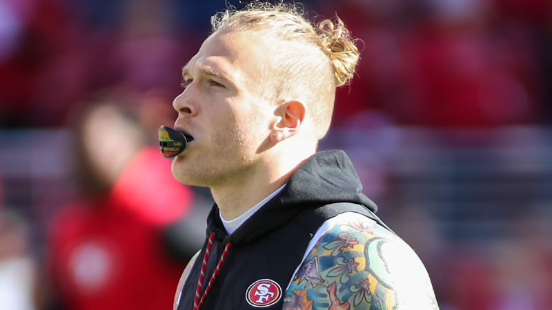 San Francisco 49ers defensive end Cassius Marsh