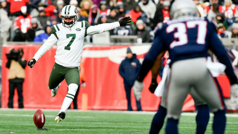 New York Jets kicker Chandler Catanzaro