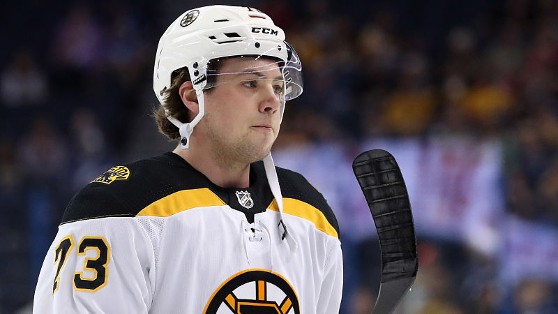 Boston Bruins defenseman Charlie McAvoy