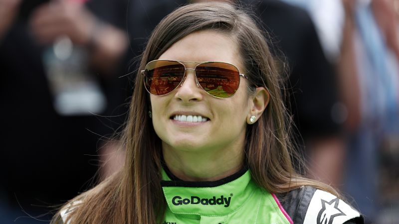 Professional racecar driver Danica Patrick