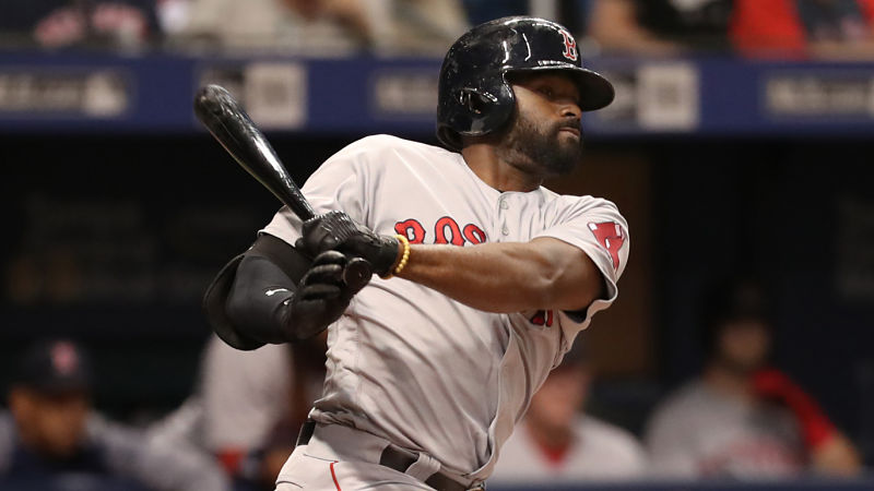Boston Red Sox center fielder Jackie Bradley Jr.