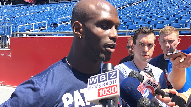 Patriots cornerback Jason McCourty