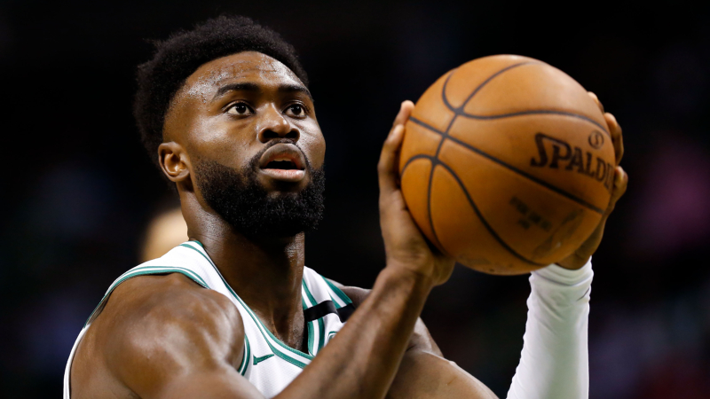 Boston Celtics guard Jaylen Brown