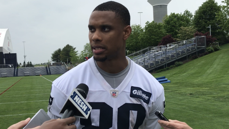 New England Patriots wide receiver Jordan Matthews