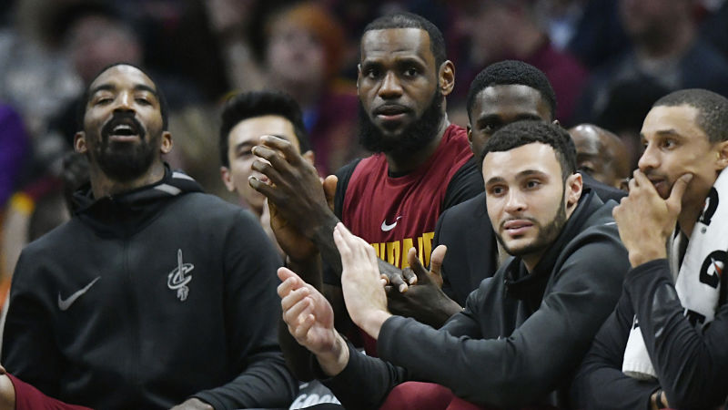 Cleveland Cavaliers forward LeBron James