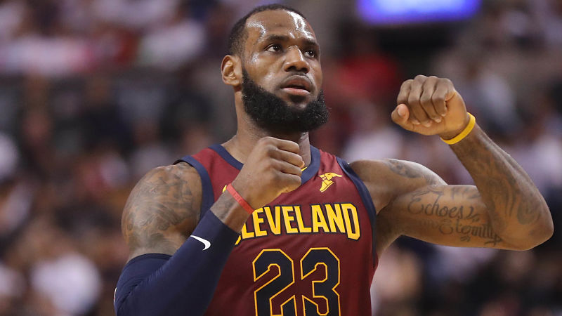 Cleveland Cavaliers forward LeBron James
