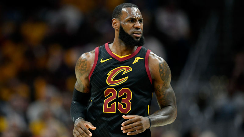 Cleveland Cavaliers forward LeBron James