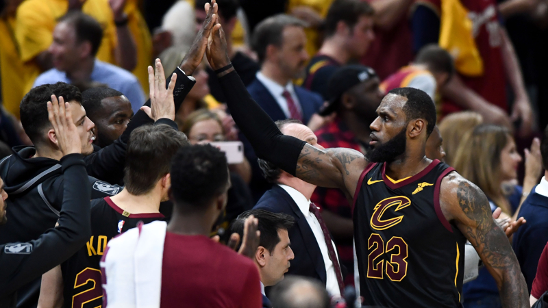 Cleveland Cavaliers forward LeBron James