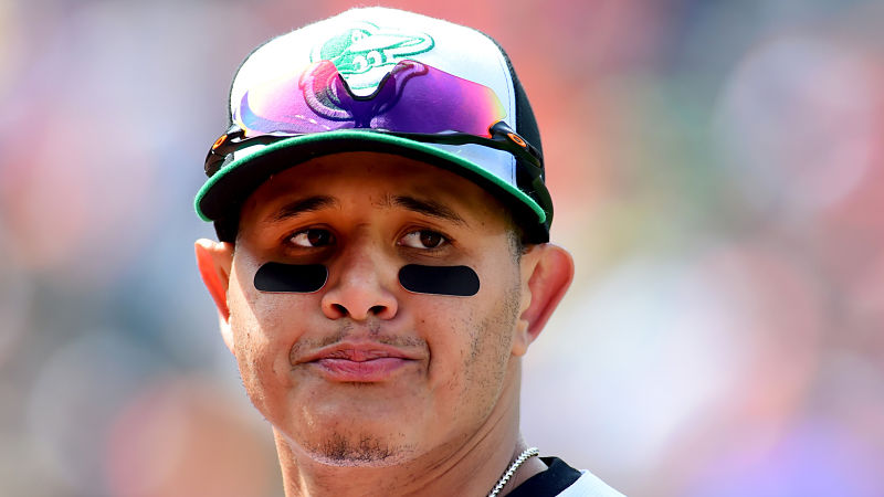 Baltimore Orioles shortstop Manny Machado