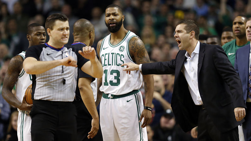 Boston Celtics forward Marcus Morris
